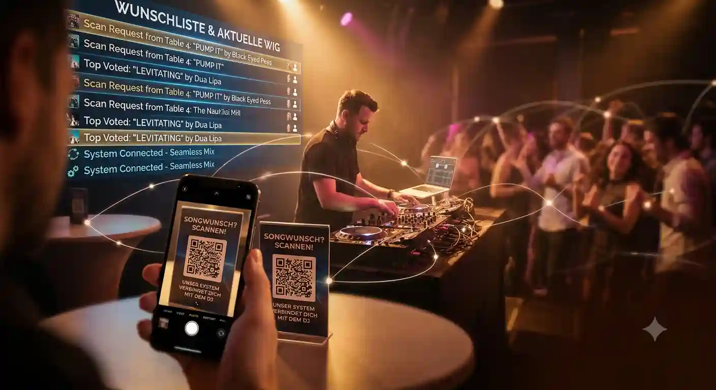 DJ-Wunschsystem: alle Funktionen für DJs im Überblick