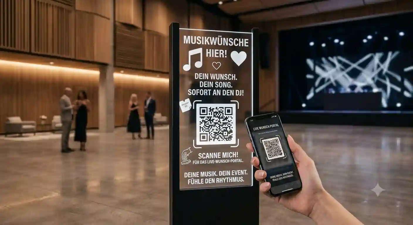 Musikwunsch per QR-Code: So funktioniert das DJ-System